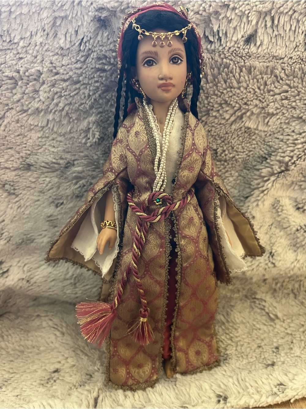 American Girl Girls of Many Lands -Leyla from Turkey 9” No Book, Stand, Or Shoes